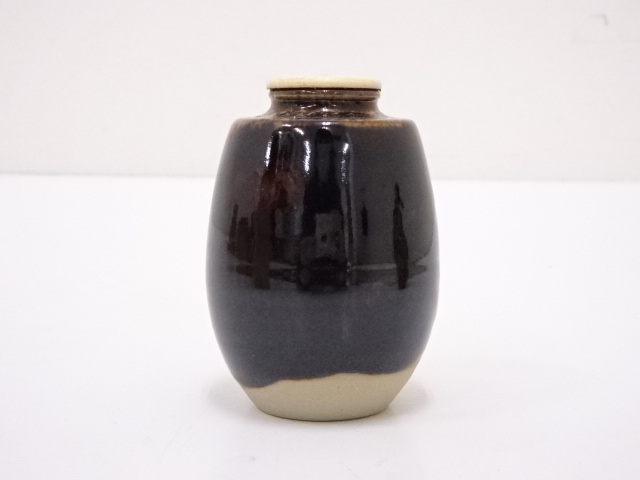 道具 ] - 道具 京焼 桶谷定一造 肩衝茶入 □z | ネットショップ圭